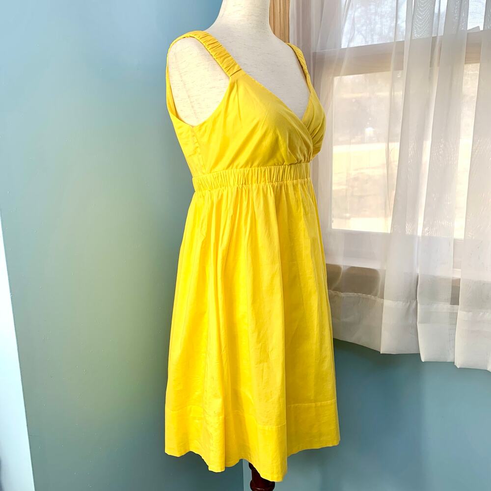 Calvin Klein Yellow Sleeveless Dress Size 6 - Picture 6 of 8